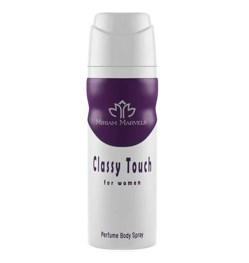 MIRIAM MARVELS - CLASSY TOUCH PERFUME BODY SPRAY 200ML
