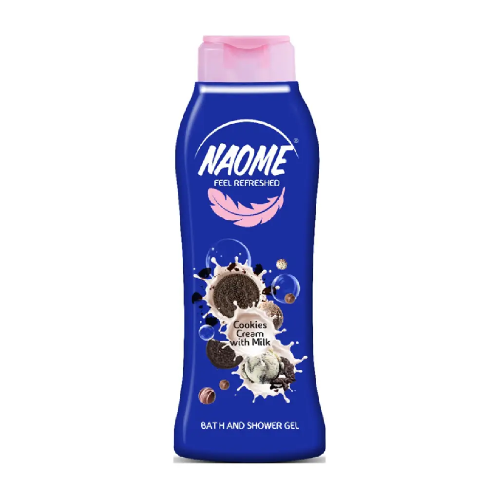 NAOME - COOKIES CREAM WITH MILK BATH AND SHOWER GEL 750ML