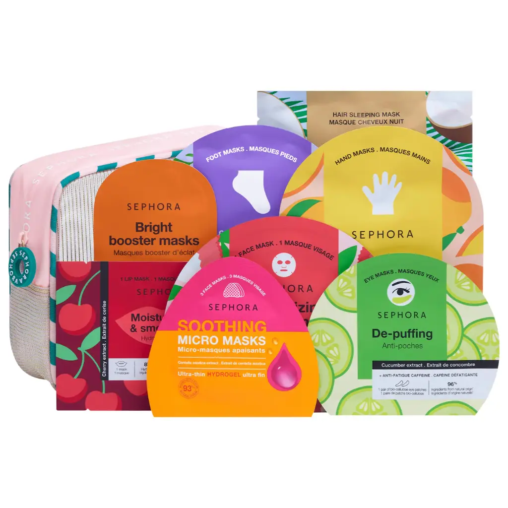 SEPHORA - 8 FACE & BODY MASKS SET