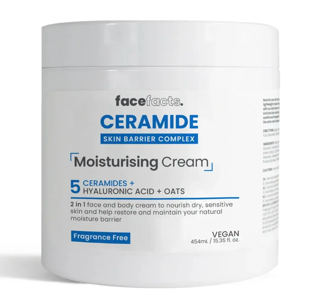 FACE FACTS - CERAMIDE MOISTURISING BODY CREAM 454ML