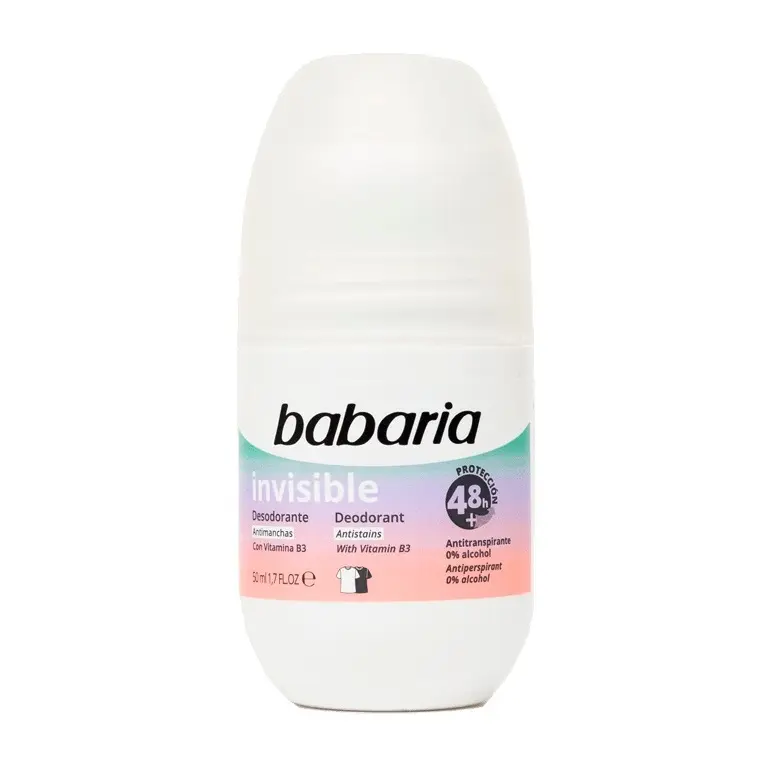 BABARIA - INVISIBLE DEODORANT ROLL ON 50ML