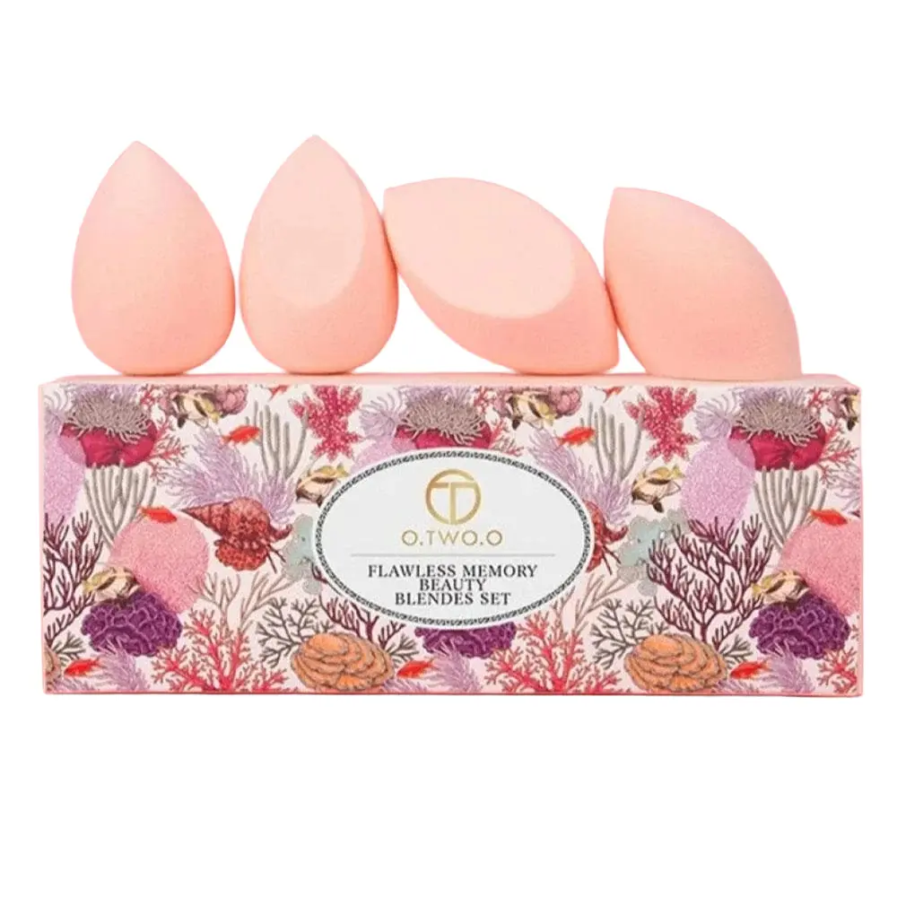 O.TWO.O - BEAUTY BLENDES SET PINK 4PCS