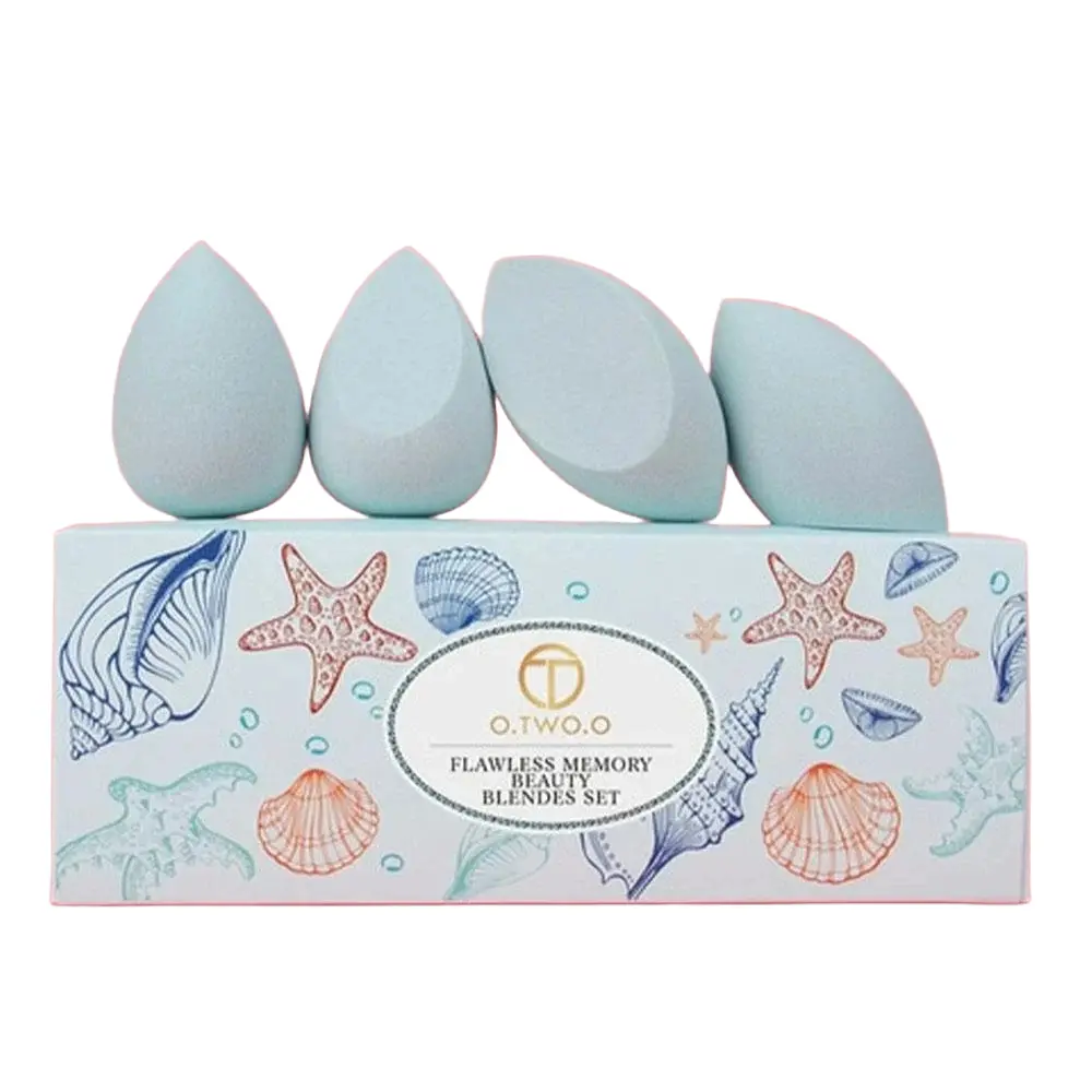 O.TWO.O - BEAUTY BLENDES SET BLUE 4PCS