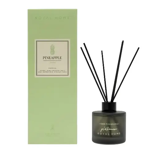 رويال بلاتينيوم - أعواد معطرة للمنزل برائحة الاناناس 120 مل