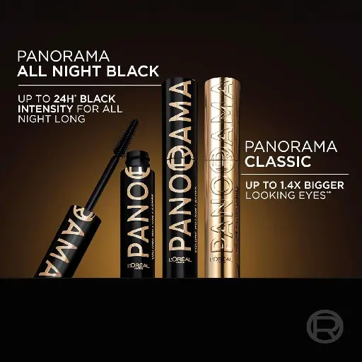 L'OREAL - VOLUMINOUS PANORAMA VOLUMIZING MASCARA 9.9ML