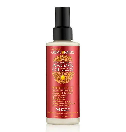 CREME OF NATURE - ARGAN OIL FROM MOROCCO PERFECT 7-IN-1 LEAVE-IN TREATMENT, FOR HEALTHY HAIR WITH EXOTIC SHINE 150ML