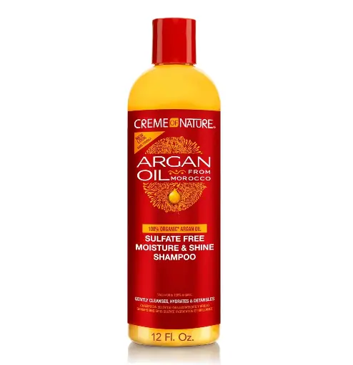 CREME OF NATURE - ARGAN OIL FROM MOROCCO SULFATE FREE MOISTURE AND SHINE SHAMPOO 354ML