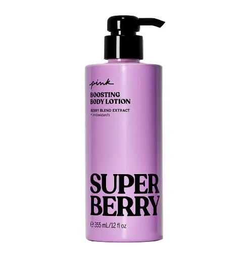 VICTORIAS SECRET - PINK - SUPER BERRY BOOSTING BODY LOTION 355ML