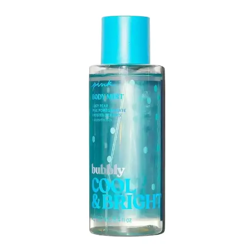 VICTORIAS SECRET - PINK - BUBBLY COOL & BRIGHT BODY MIST 250ML