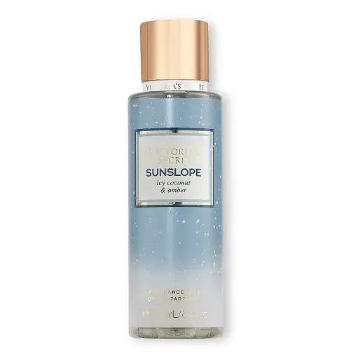 VICTORIA SECRET - SUNSLOPE ICY COCONUT & AMBER FRAGRANCE MIST 250ML