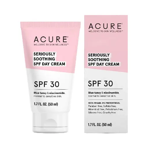 ACURE - SERIOUSLY SOOTHING DAY CREAM SPF30 50ML