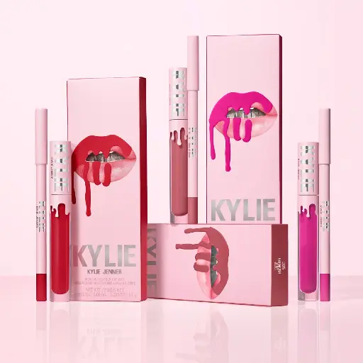 KYLIE COSMETICS - VELVET LIQUID LIPSTICK 3ML & LIP LINER 101G KIT