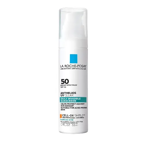 LA ROCHE POSAY - ANTHELIOS UV CLEAR DAILY INVISIBLE SUNSCREEN SPF50 50ML