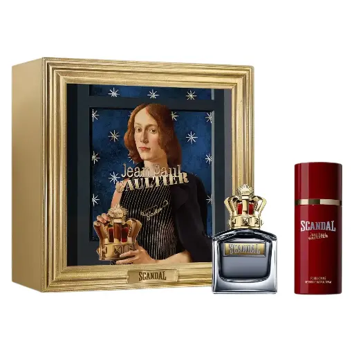 JEAN PAUL GAULTIER - GIFT SET SCANDAL FOR MEN EDT 100ML + SHOWER GEL 75ML