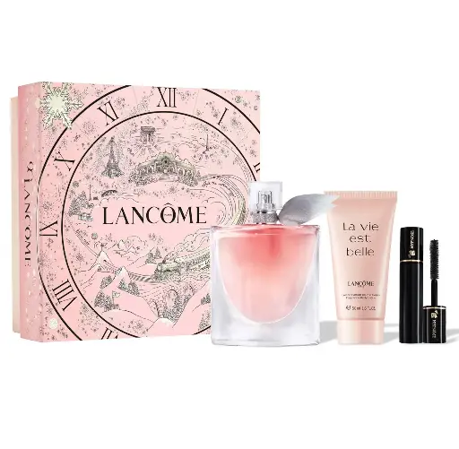 LANCOME - GIFT SET LA VIE EST BELLE EDP 100ML + LOTION 50ML + MASCARA 2ML