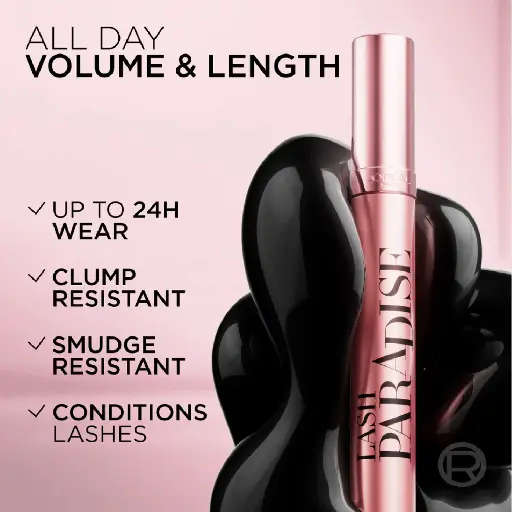 لوريال باريس - ماسكارا فوليومينوس لاش بارادايس 8.5 مل