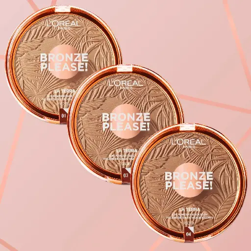 LOREAL PARIS - BRONZE PLEASE! LA TERRA SUN POWDER FACE & BODY 18G