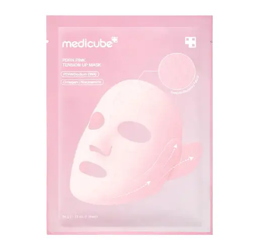 MEDICUBE - PDRN PINK TENSION UP MASK WITH COLLAGEN AND NIACINAMIDE 34G