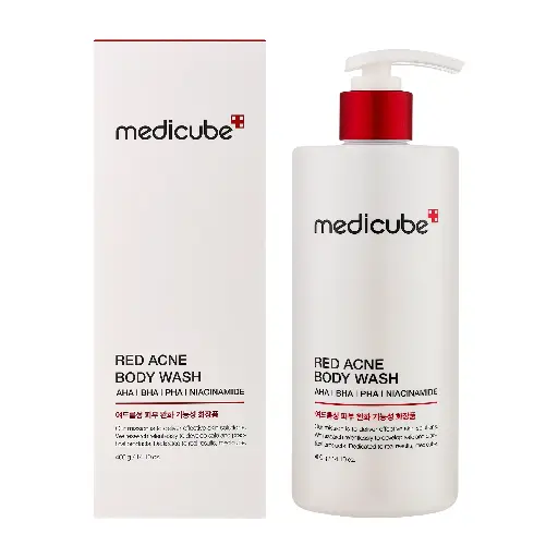 ميديكوب - غسول الجسم لحب الشباب الأحمر 400 جرام