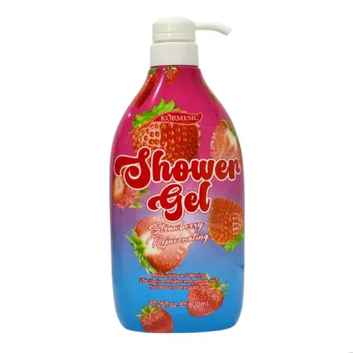 KORMESIC - STRAWBERRY REJUVENATING SHOWER GEL 800ML