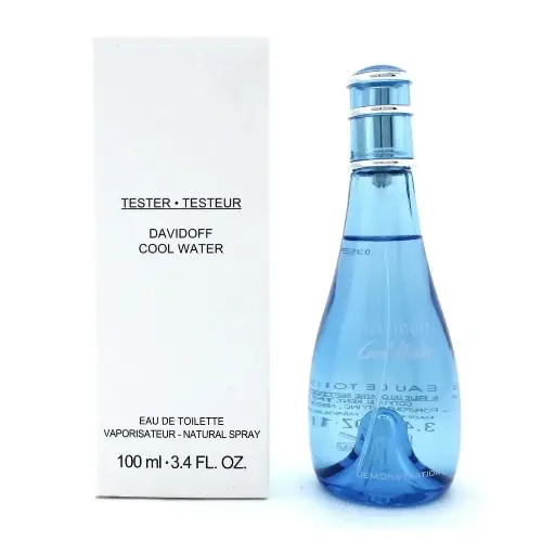 TESTER - DAVIDOFF - COOL WATER FOR WOMEN EDT 100ML