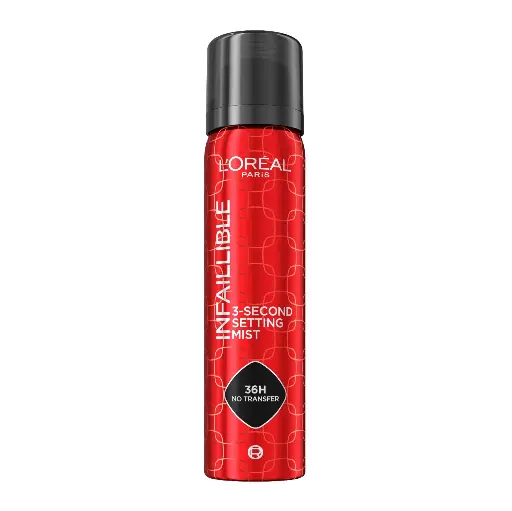 لوريال - سبراي تثبيت المكياج إنفاليبل 3 ثواني 75 مل