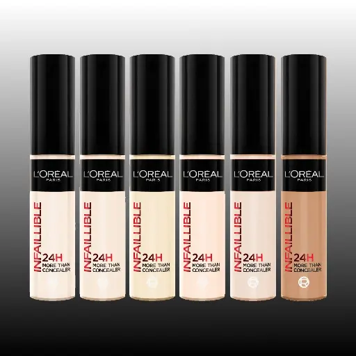 لوريال - خافي عيوب إنفاليبل 24 ساعة مور ذان كونسيلر 11 مل