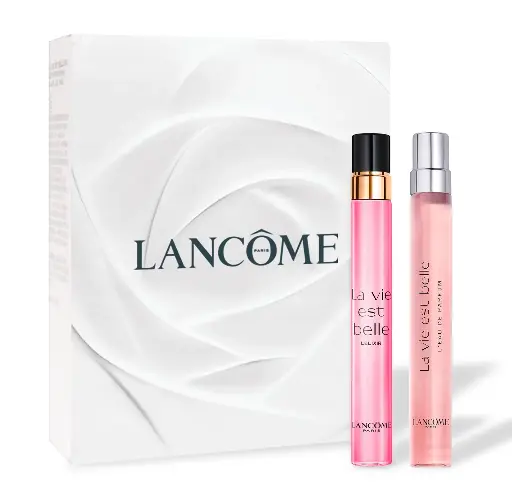 LANCOME - MINI PERFUMES SET DUE LA VIE EST BELLE EDP 10ML + L'ELIXIR 10ML