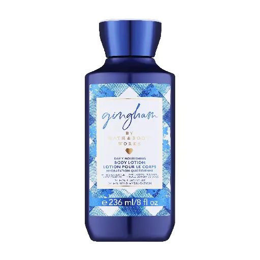 BATH & BODY WORKS - GINGHAM 24-HOUR MOISTURE BODY LOTION 236ML