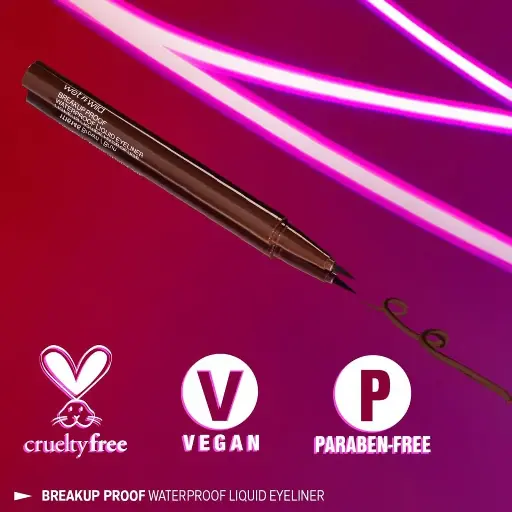 WET N WILD - BREAKUP PROOF WATERPROOF LIQUID EYELINER 0.5ML