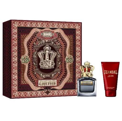 JEAN PAUL GAULTIER - GIFT SET SCANDAL POUR HOMME EDT 100ML + SHOWER GEL 75ML
