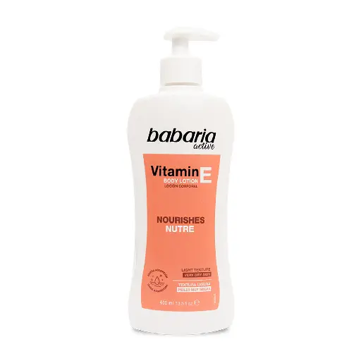 BABARIA - BODY LOTION VITAMIN E 400ML