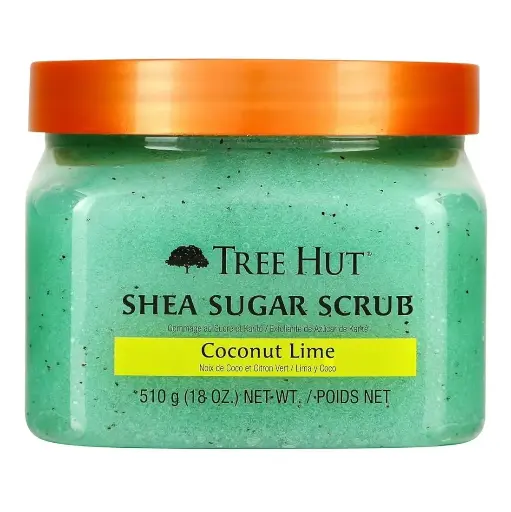 TREE HUT - SHEA SUGAR COCONUT LIME BODY SCRUB 510G