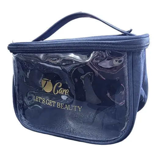 TRIPLE CARE - MAKEUP BAG IN NAVY BLUE T-3060