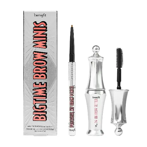 BENEFIT - BIGTIME BROW MINI BROW PRNCIL & GEL DUO SET 2PC