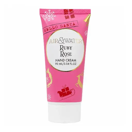 HELLO SANTA - AIR & WATER RUBY ROSE HAND CREAM 90ML 
