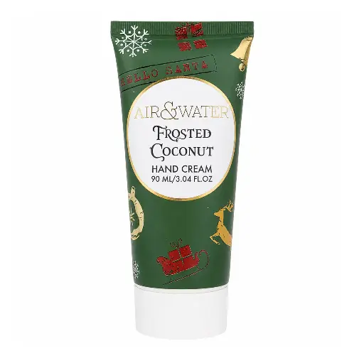 HELLO SANTA - AIR & WATER FROSTED COCONUT HAND CREAM 90ML
