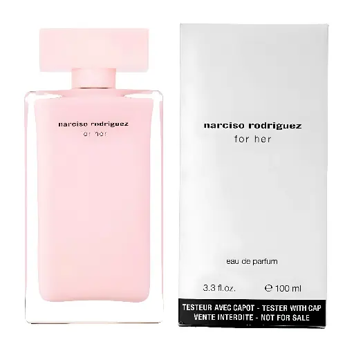 TESTER - NARCISO RODRIGUEZ - FOR HER EDP 100ML 