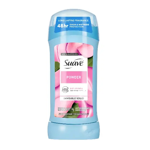 SUAVE - ANTIPERSPIRANT FEMALE DEODORANT 48HR PROTECTION POWDER 74G 