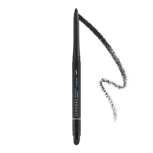 SEPHORA - RETRACTABLE EYELINER WATERPROOF 01 MATTE BLACK 0.31G