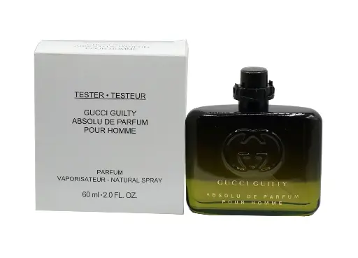 TESTER - GUCCI - GUILTY POUR HOMME ABSOLU DE PARFUM 60ML