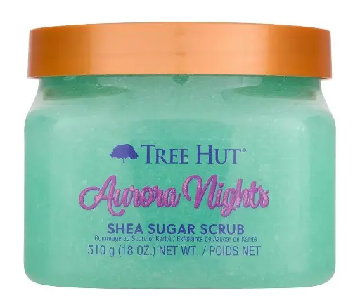 TREE HUT - SHEA SUGAR AURORA NIGHTS BODY SCRUB 510G