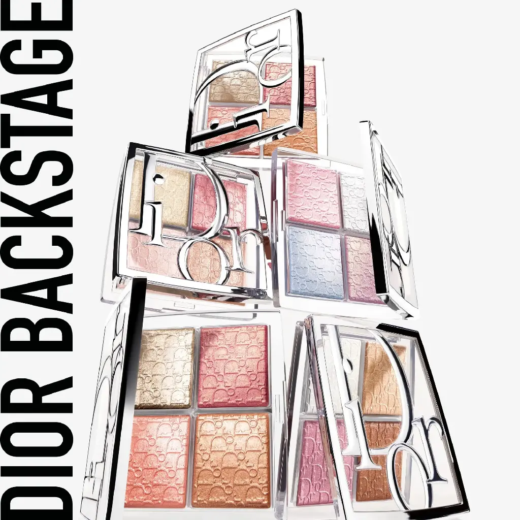 DIOR - BACKSTAGE HIGHLIGHTER GLOW MAXIMIZER 4 COLORS PALETTE 10G